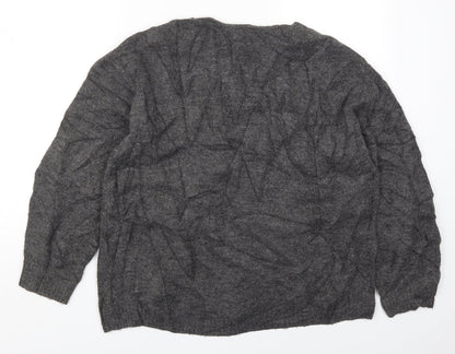 Womens UK Size S H&M Grey Pullover Jumper