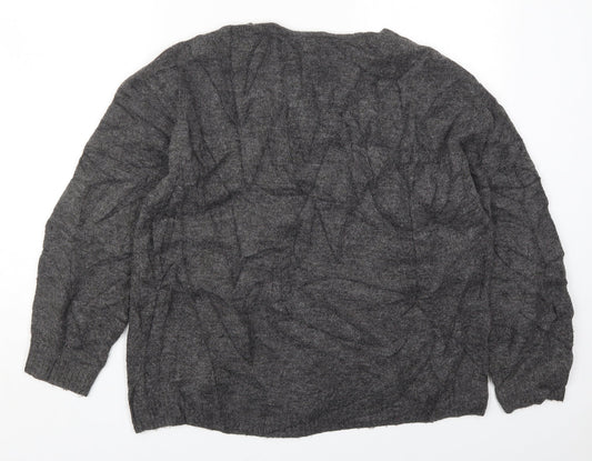 Womens UK Size S H&M Grey Pullover Jumper
