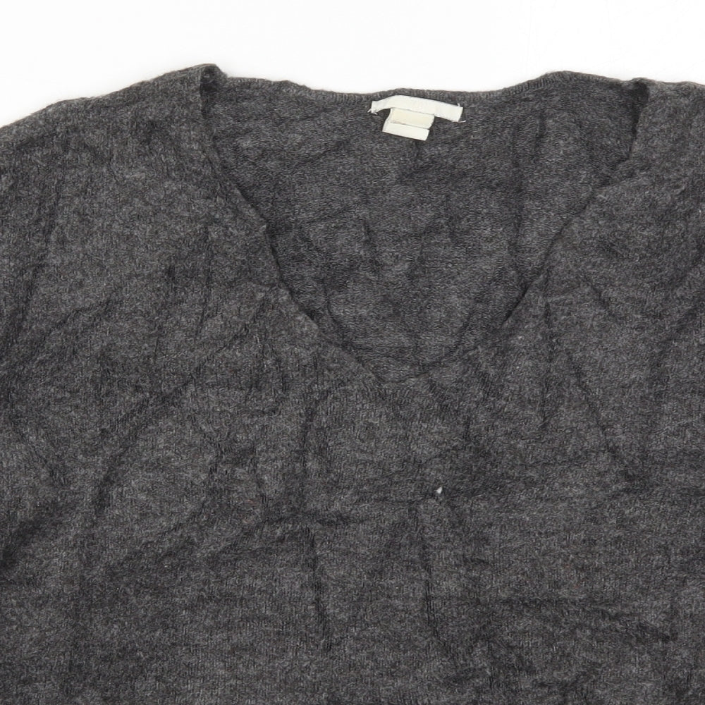 Womens UK Size S H&M Grey Pullover Jumper