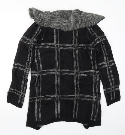 Womens UK Size XS NEXT Black Cardigan Jumper