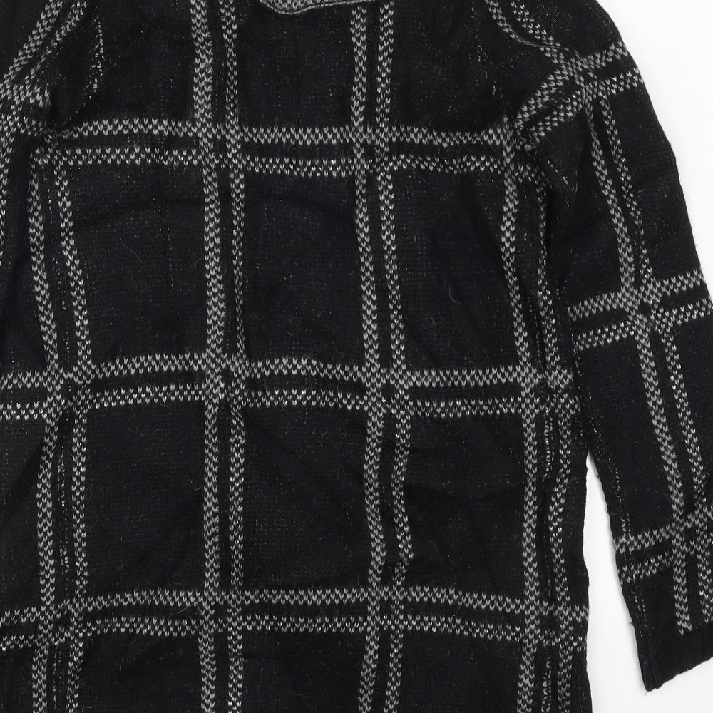 Womens UK Size XS NEXT Black Cardigan Jumper
