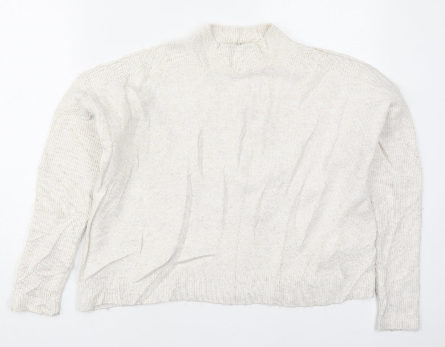 Womens UK Size 10 Miss Selfridge White Pullover Jumper