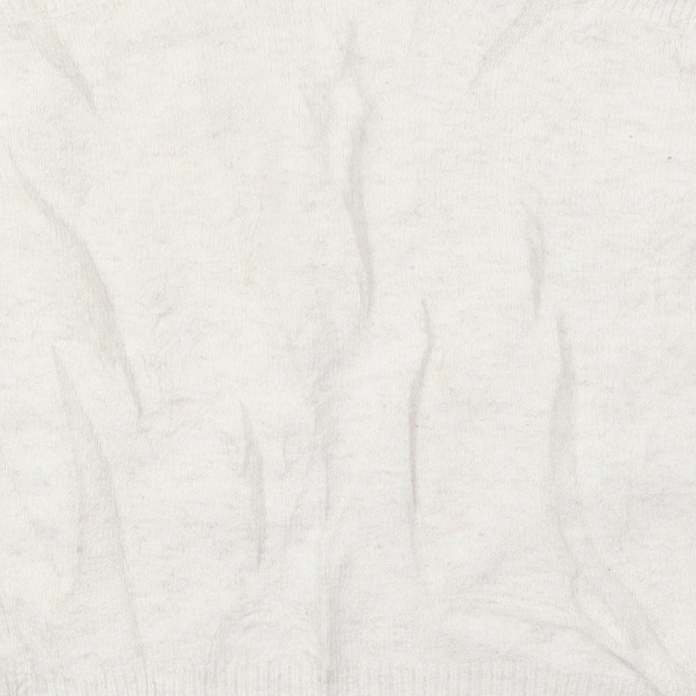 Womens UK Size 10 Miss Selfridge White Pullover Jumper