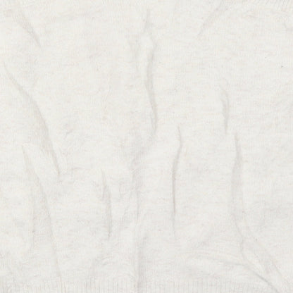Womens UK Size 10 Miss Selfridge White Pullover Jumper