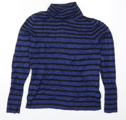 Womens UK Size 10 Betty Barclay Blue Pullover Jumper