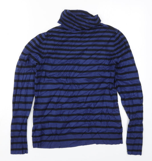 Womens UK Size 10 Betty Barclay Blue Pullover Jumper