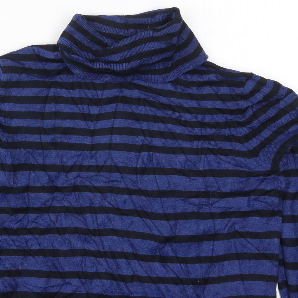 Womens UK Size 10 Betty Barclay Blue Pullover Jumper