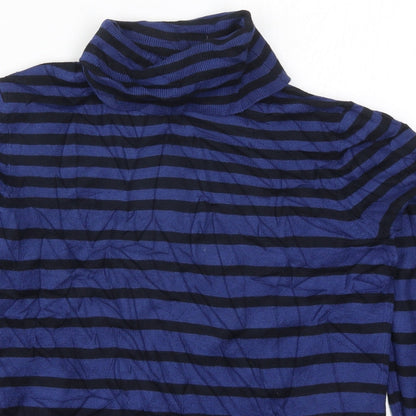 Womens UK Size 10 Betty Barclay Blue Pullover Jumper