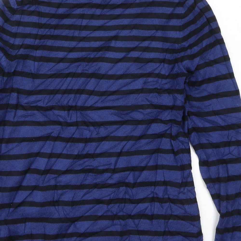 Womens UK Size 10 Betty Barclay Blue Pullover Jumper
