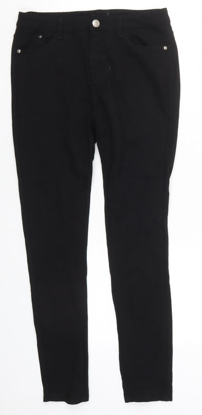 Womens UK Size 28 in Preworn Regular Fit Jegging Black Trousers