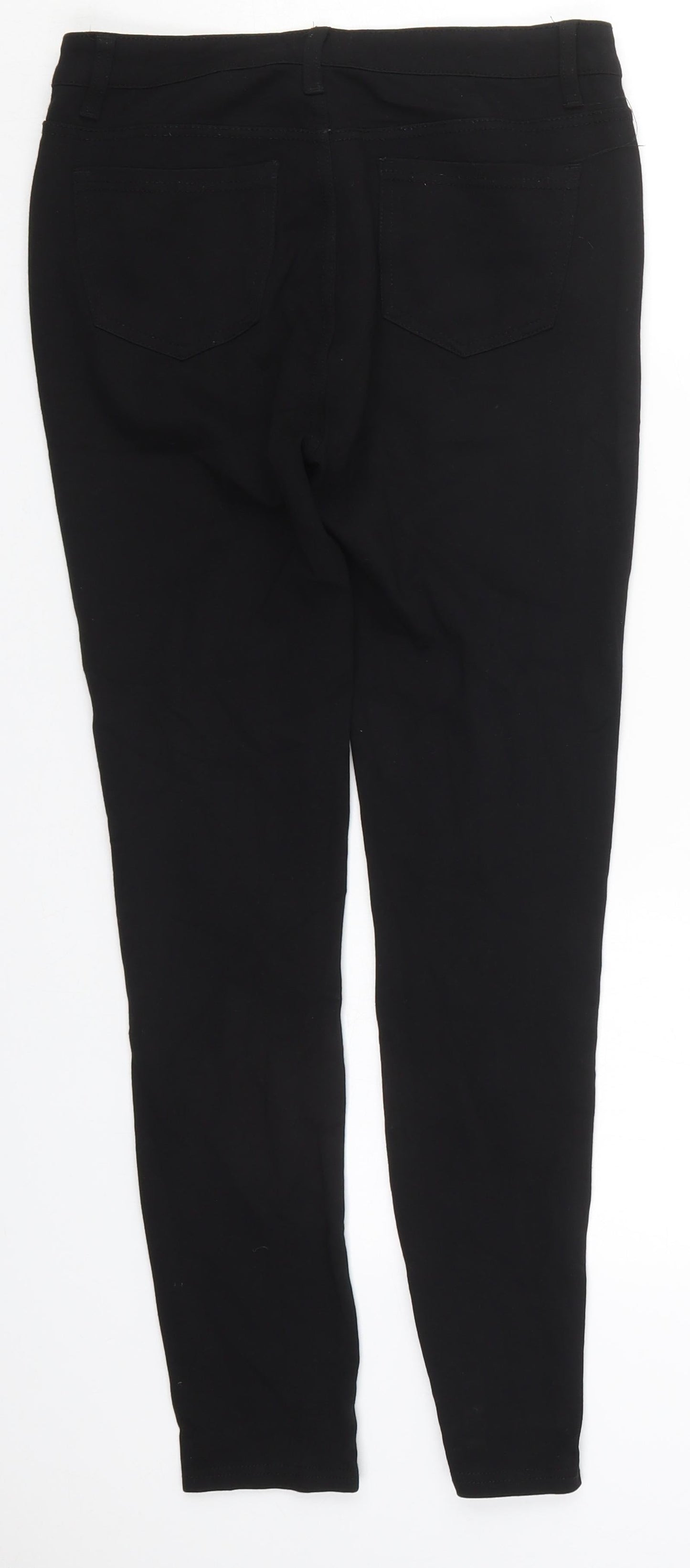 Womens UK Size 28 in Preworn Regular Fit Jegging Black Trousers