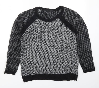Womens UK Size 10 Marks and Spencer Grey Pullover Jumper