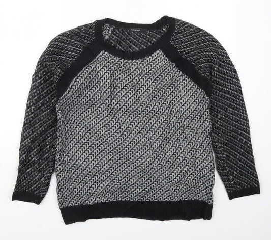 Womens UK Size 10 Marks and Spencer Grey Pullover Jumper