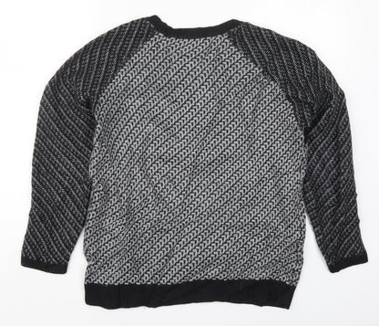 Womens UK Size 10 Marks and Spencer Grey Pullover Jumper