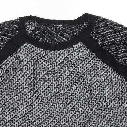 Womens UK Size 10 Marks and Spencer Grey Pullover Jumper