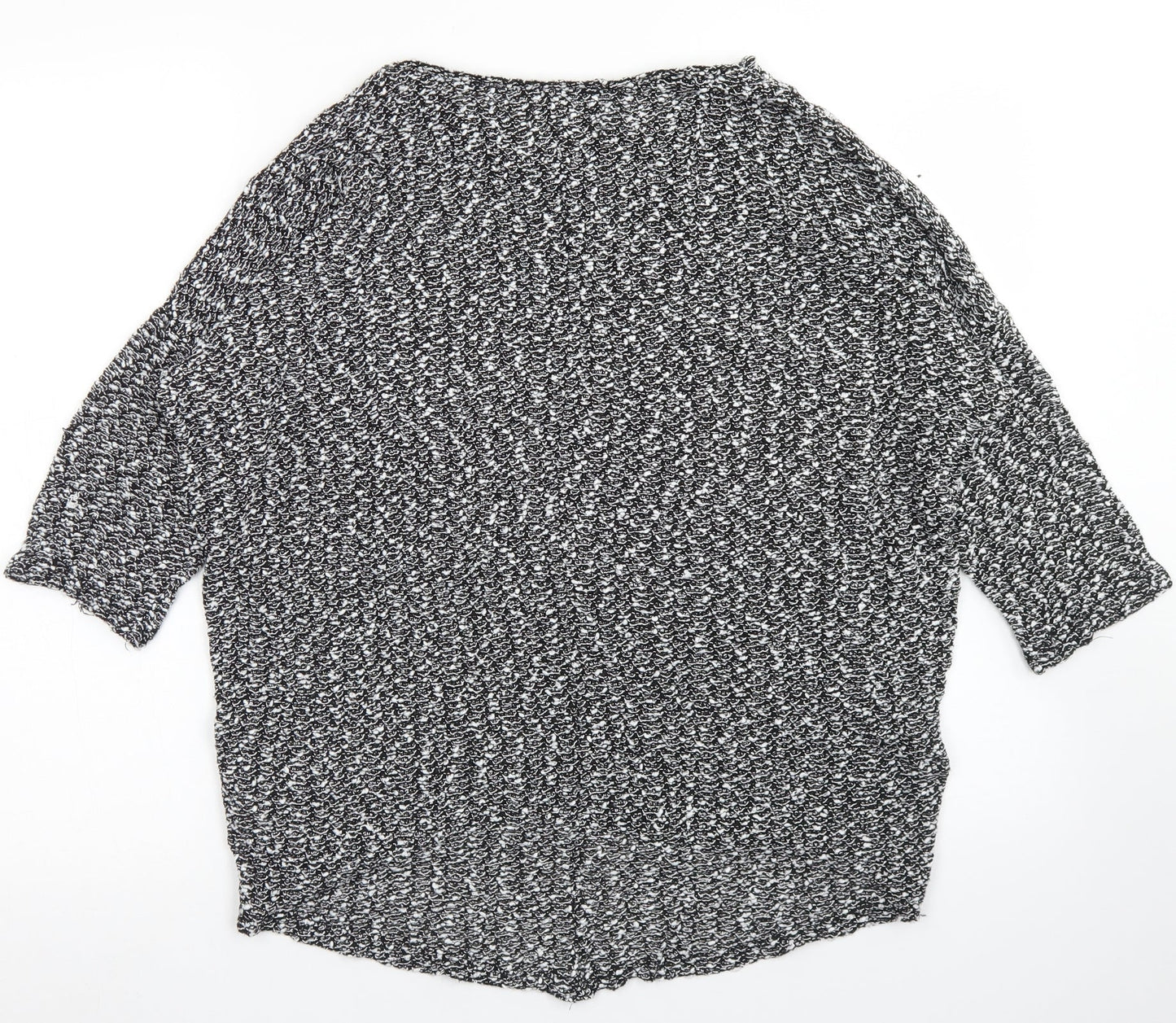Womens UK Size 12 New Look Grey Basic T-Shirt