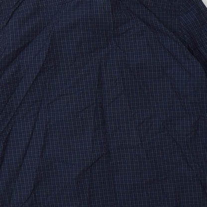 Mens UK Size M Debenhams Blue  Button-Up Long Sleeve Casual Shirt