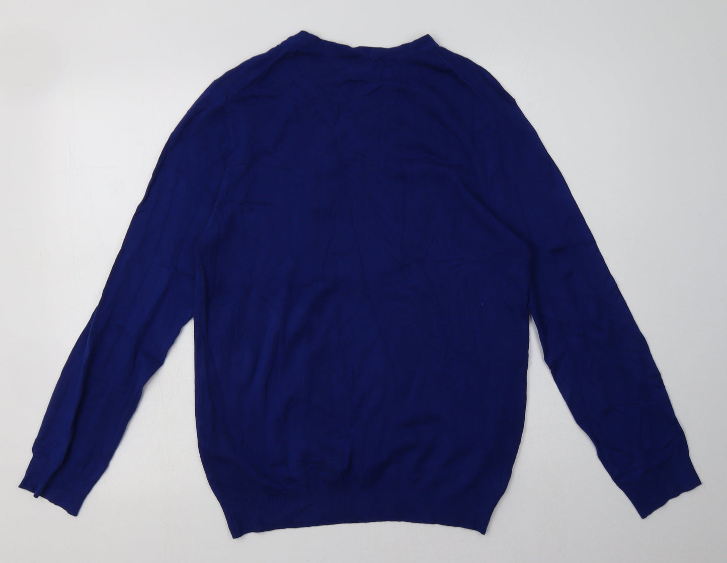 Mens UK Size S Debenhams Blue Pullover Sweatshirt