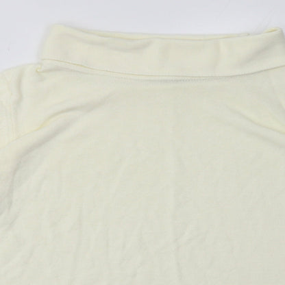 Womens UK Size 14 Marks and Spencer White Pullover Sweatshirt