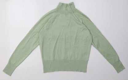 Womens UK Size 14 Marks and Spencer Green Pullover Sweatshirt