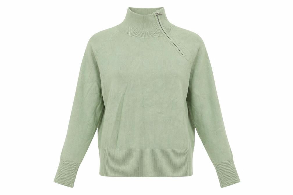 Womens UK Size 14 Marks and Spencer Green Pullover Sweatshirt