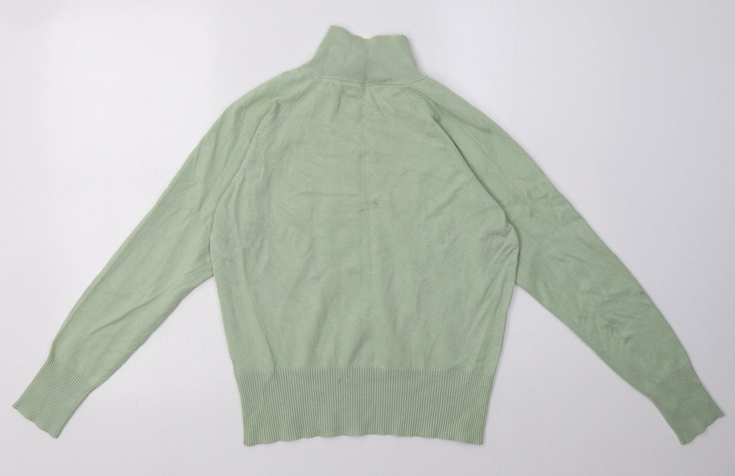 Womens UK Size 14 Marks and Spencer Green Pullover Sweatshirt