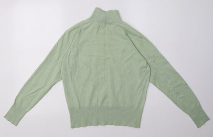 Womens UK Size 14 Marks and Spencer Green Pullover Sweatshirt