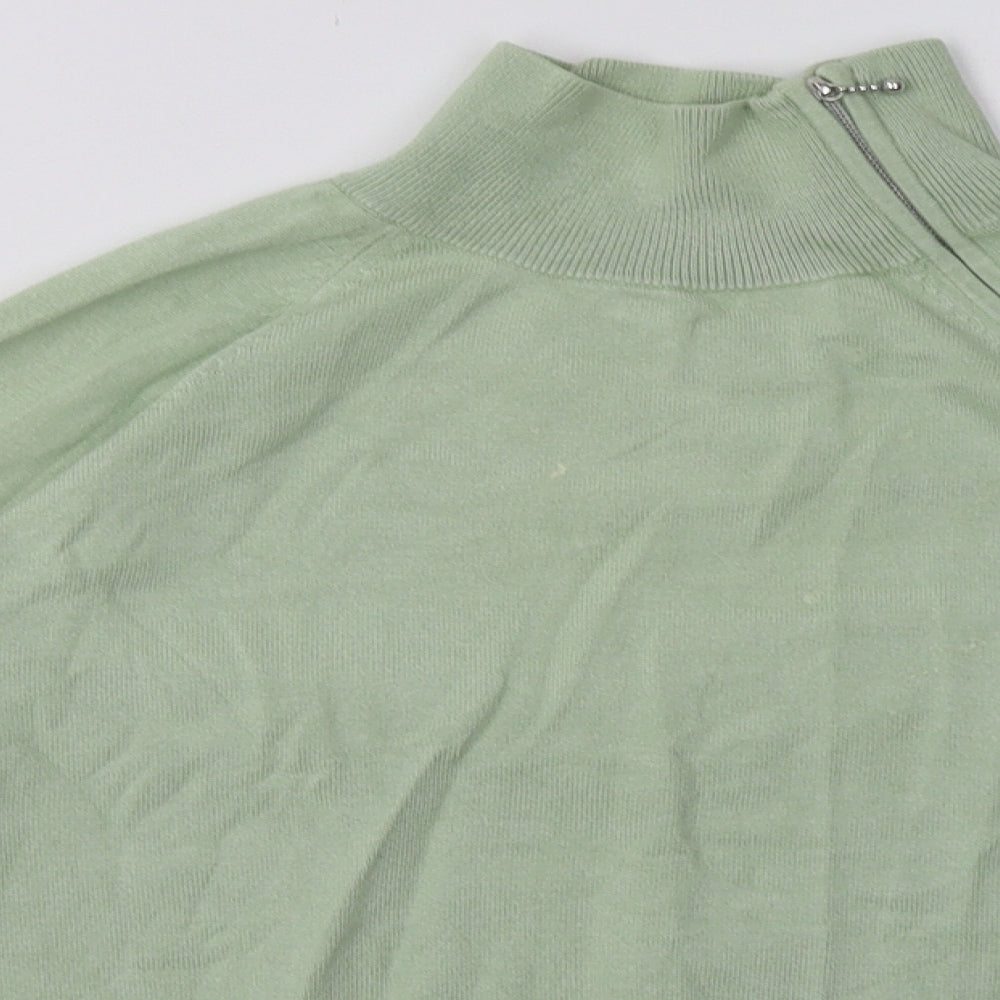 Womens UK Size 14 Marks and Spencer Green Pullover Sweatshirt
