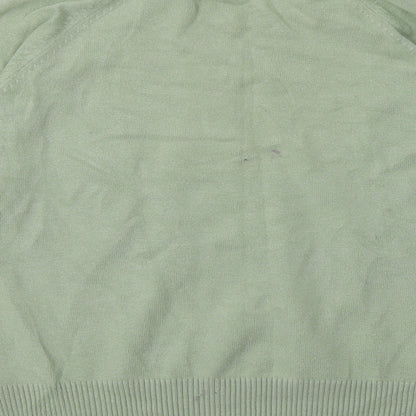 Womens UK Size 14 Marks and Spencer Green Pullover Sweatshirt