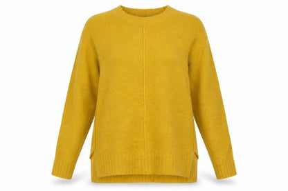 Womens UK Size S Marks and Spencer Yellow Pullover Sweatshirt