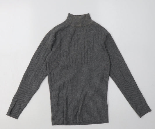 Womens UK Size 6 Marks and Spencer Grey Pullover Sweatshirt