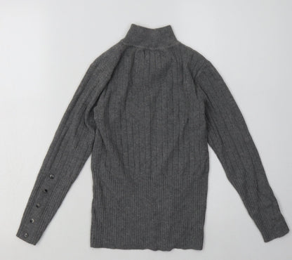 Womens UK Size 6 Marks and Spencer Grey Pullover Sweatshirt