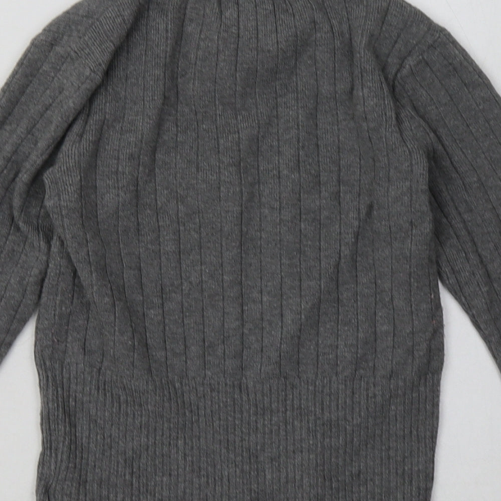 Womens UK Size 6 Marks and Spencer Grey Pullover Sweatshirt