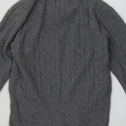 Womens UK Size 6 Marks and Spencer Grey Pullover Sweatshirt