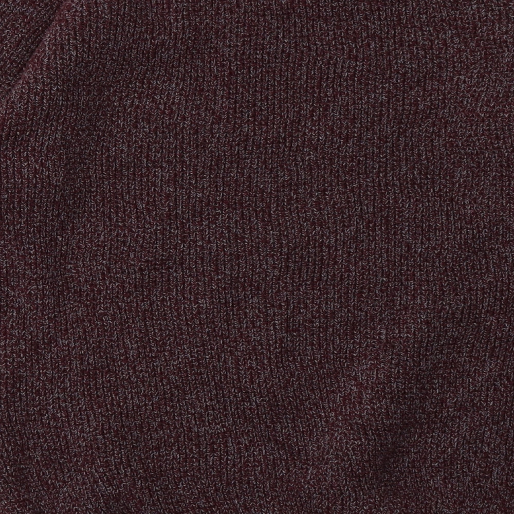 Mens UK Size S Fabric Red Pullover Sweatshirt