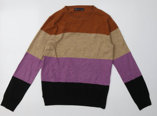 Womens UK Size 8 Marks and Spencer Multicoloured Pullover Sweatshirt