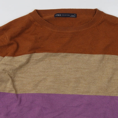 Womens UK Size 8 Marks and Spencer Multicoloured Pullover Sweatshirt