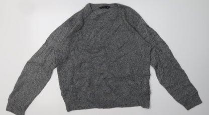 Mens UK Size L Cedar Wood State Grey Pullover Sweatshirt