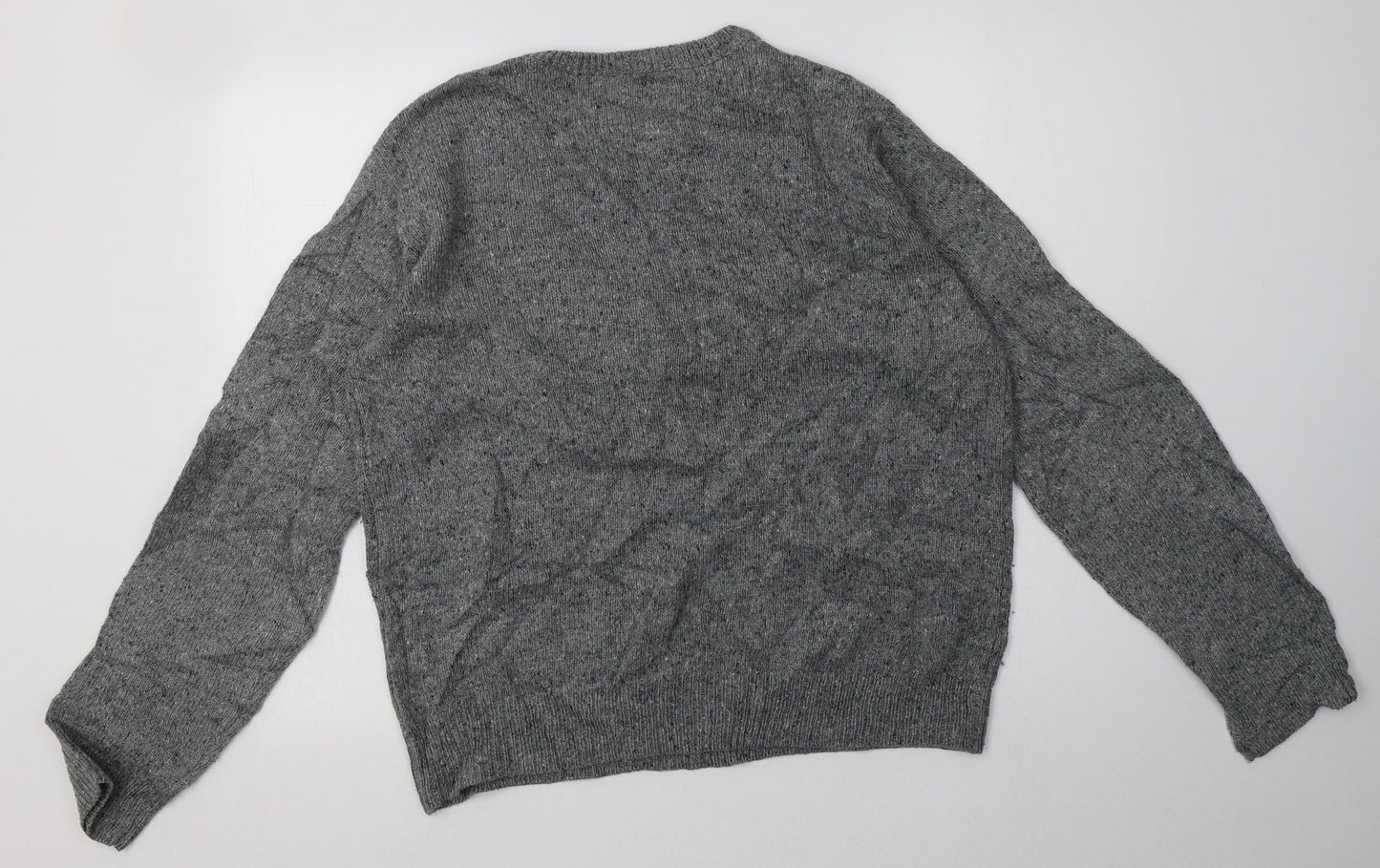 Mens UK Size L Cedar Wood State Grey Pullover Sweatshirt
