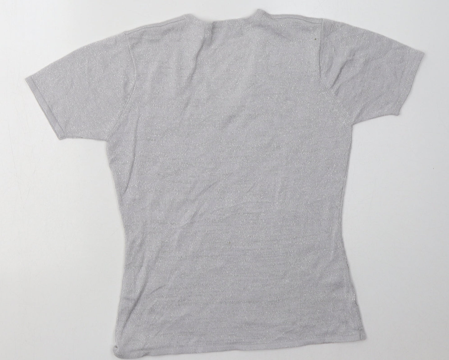 south lodge Womens Grey Floral Viscose Pullover Sweatshirt Size S  Pullover