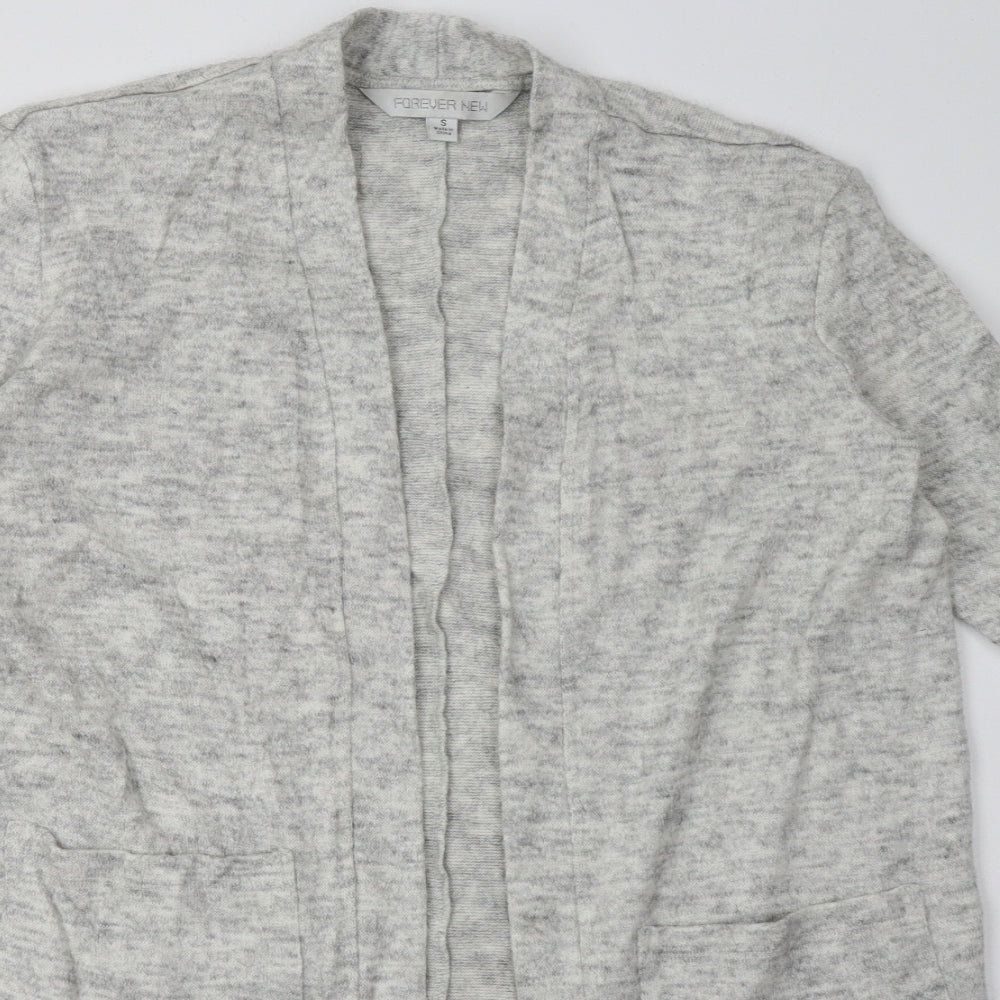 Womens UK Size S Forever New Grey Cardigan Jumper