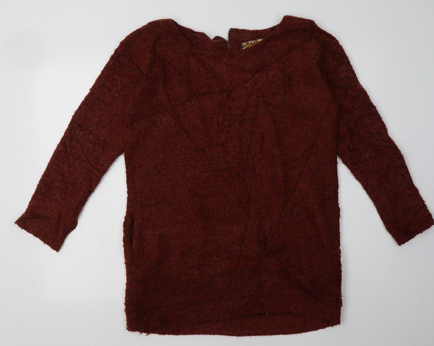 Womens UK Size 12 NEXT Orange Pullover Sweatshirt