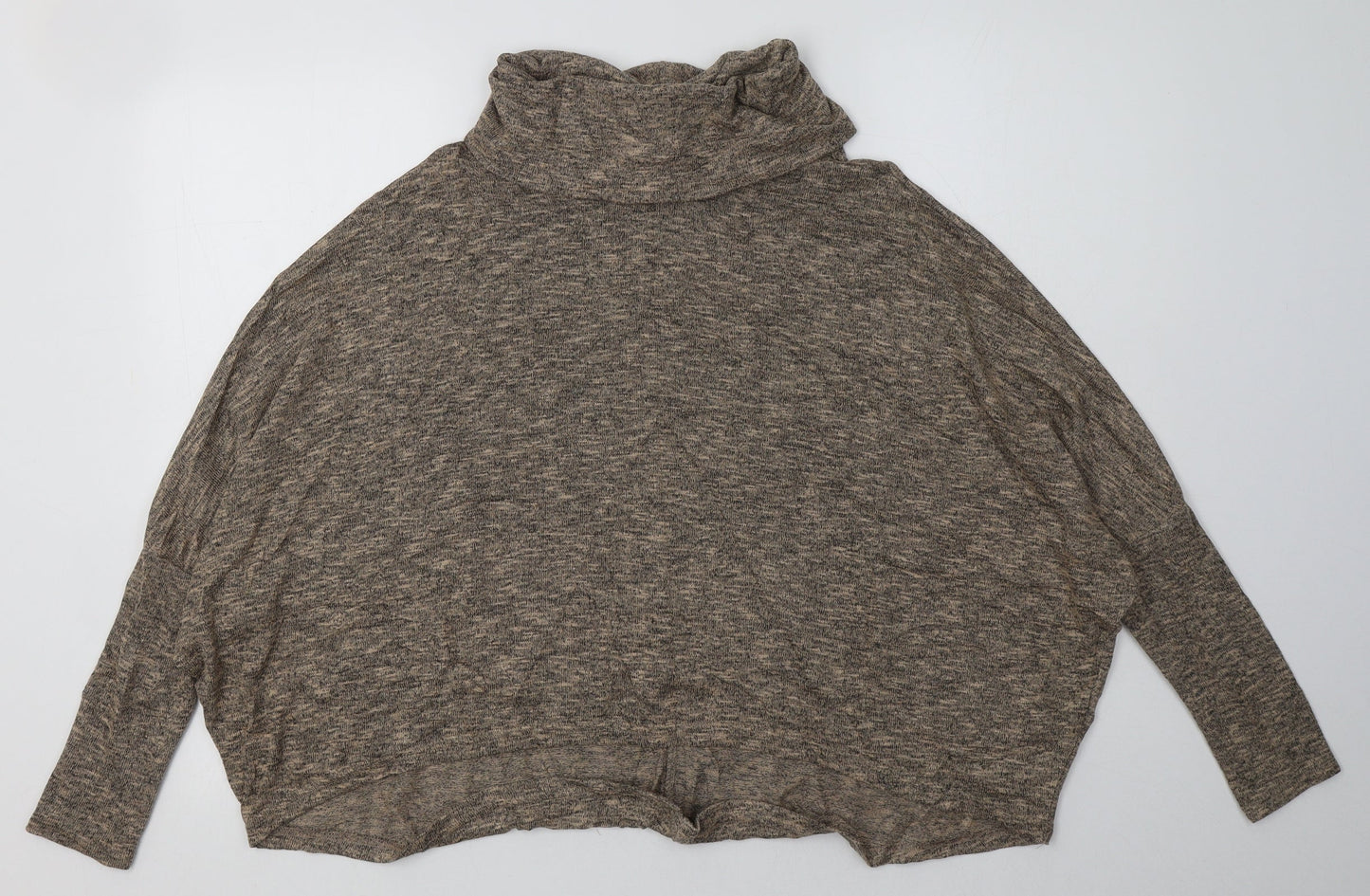 New Look Womens Brown  Polyester Pullover Sweatshirt Size 8  Pullover