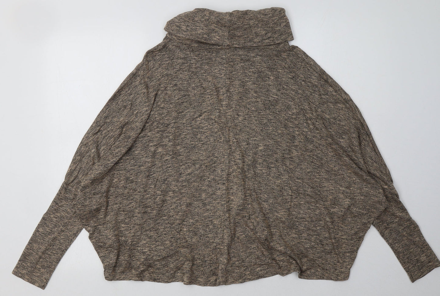 New Look Womens Brown  Polyester Pullover Sweatshirt Size 8  Pullover