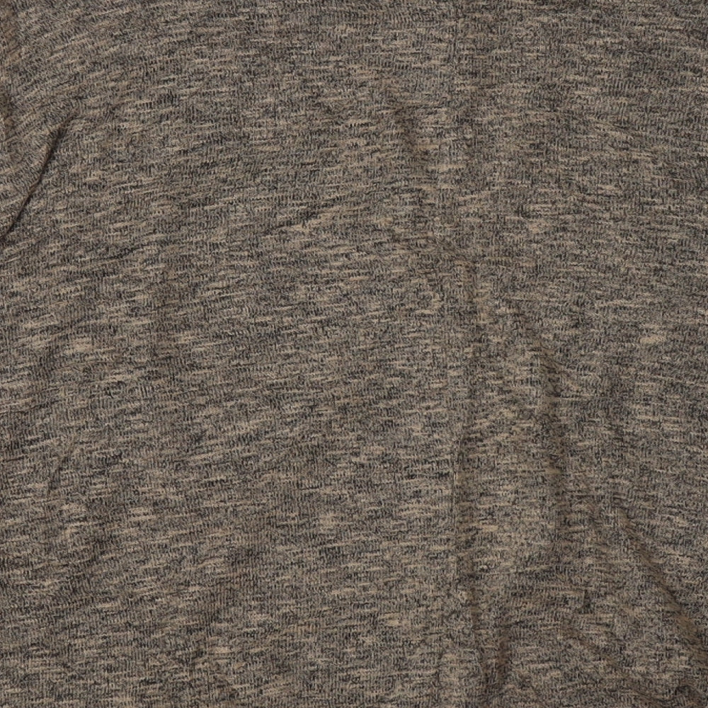 New Look Womens Brown  Polyester Pullover Sweatshirt Size 8  Pullover