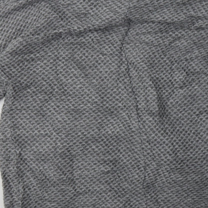 Womens UK Size 10 River Island Grey Cardigan Jumper