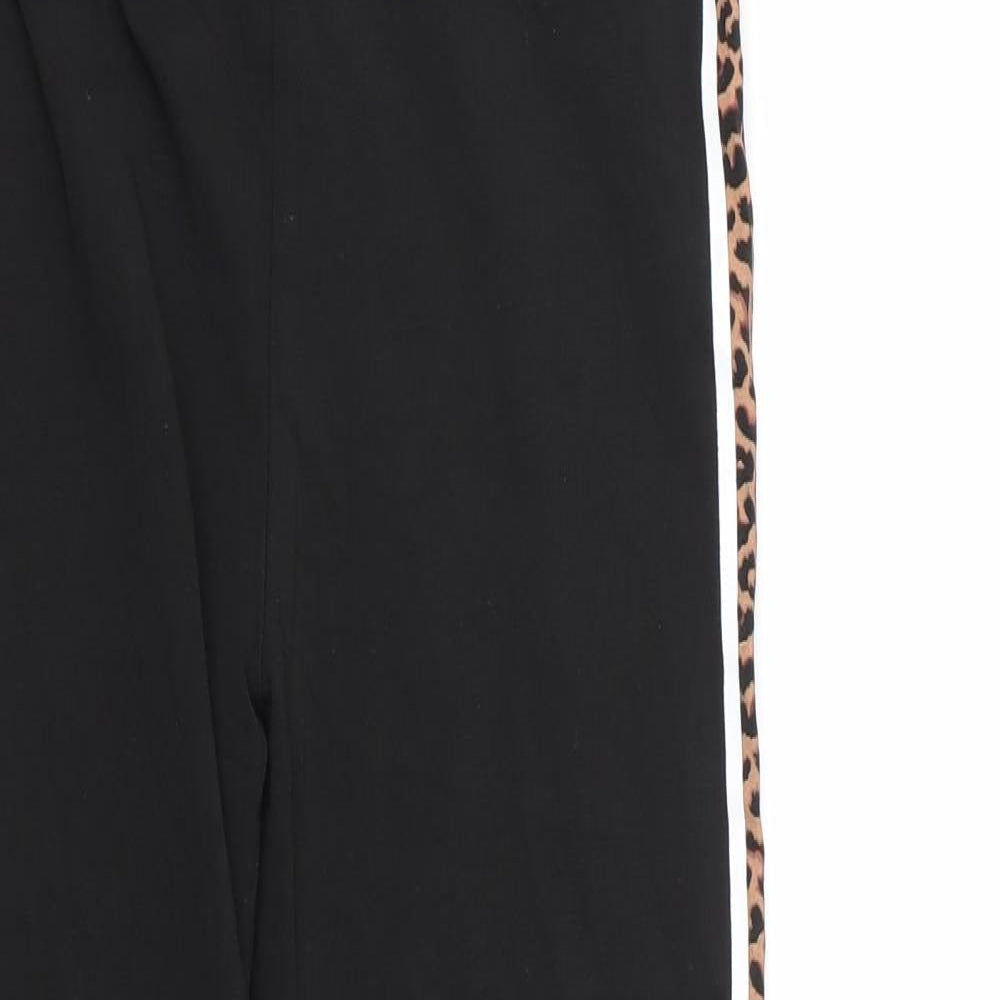 Womens UK Size S Preworn  Carrot Black Leggings