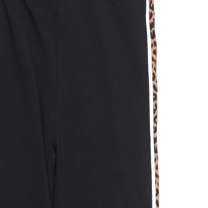 Womens UK Size S Preworn  Carrot Black Leggings
