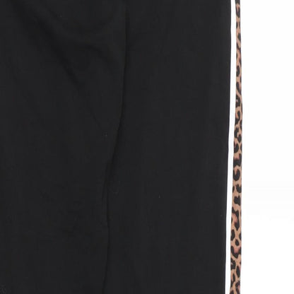 Womens UK Size S Preworn  Carrot Black Leggings