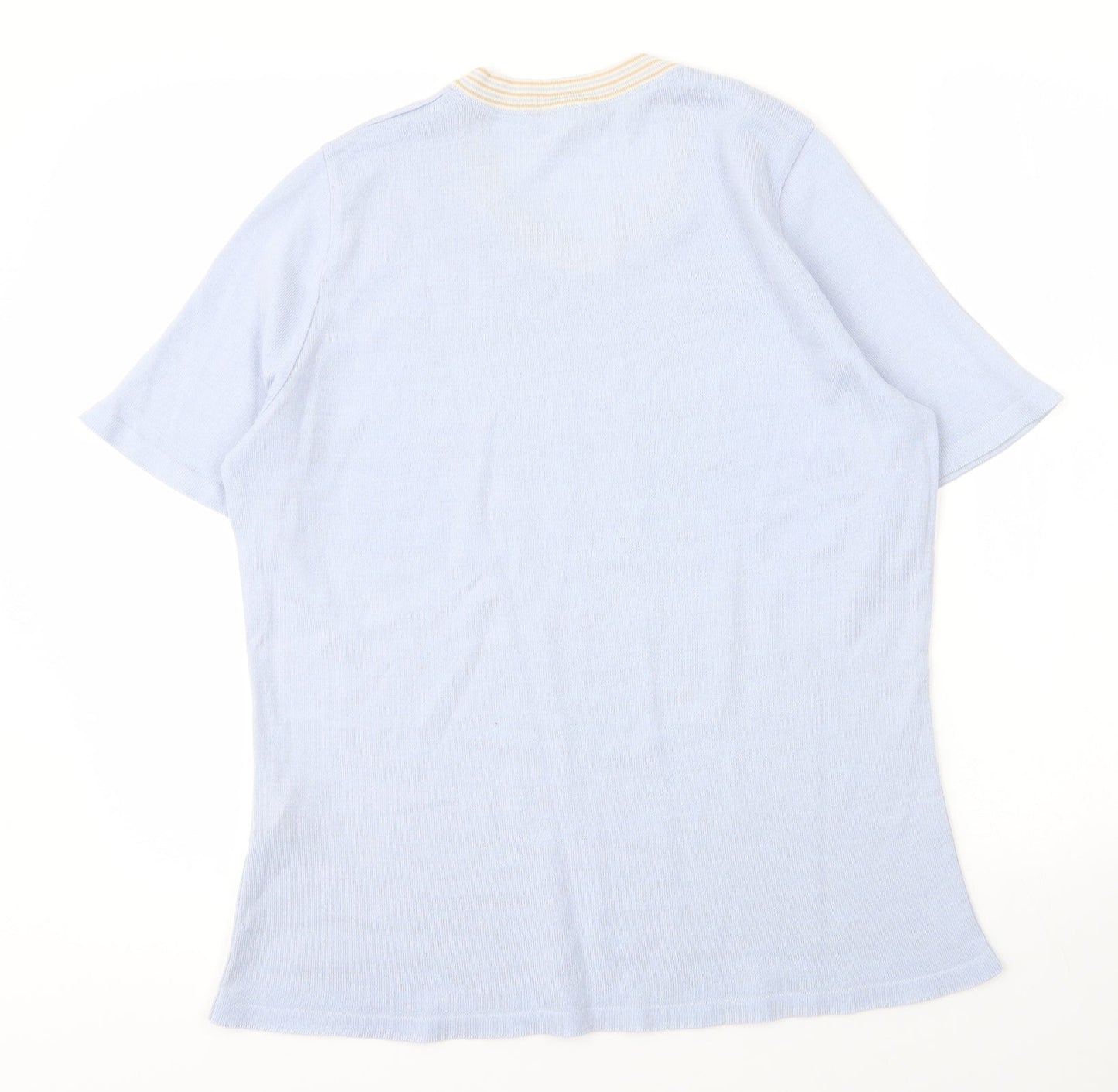 Womens UK Size 18 LUCIA Blue Basic Blouse